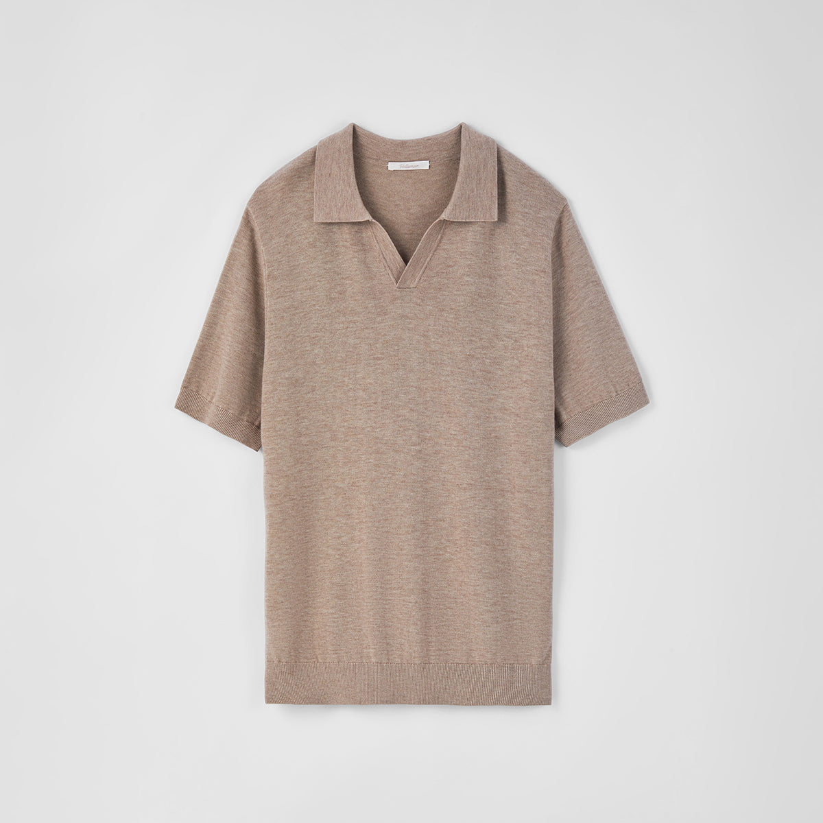 EaseLuxe Men Buttonless Polo Tee