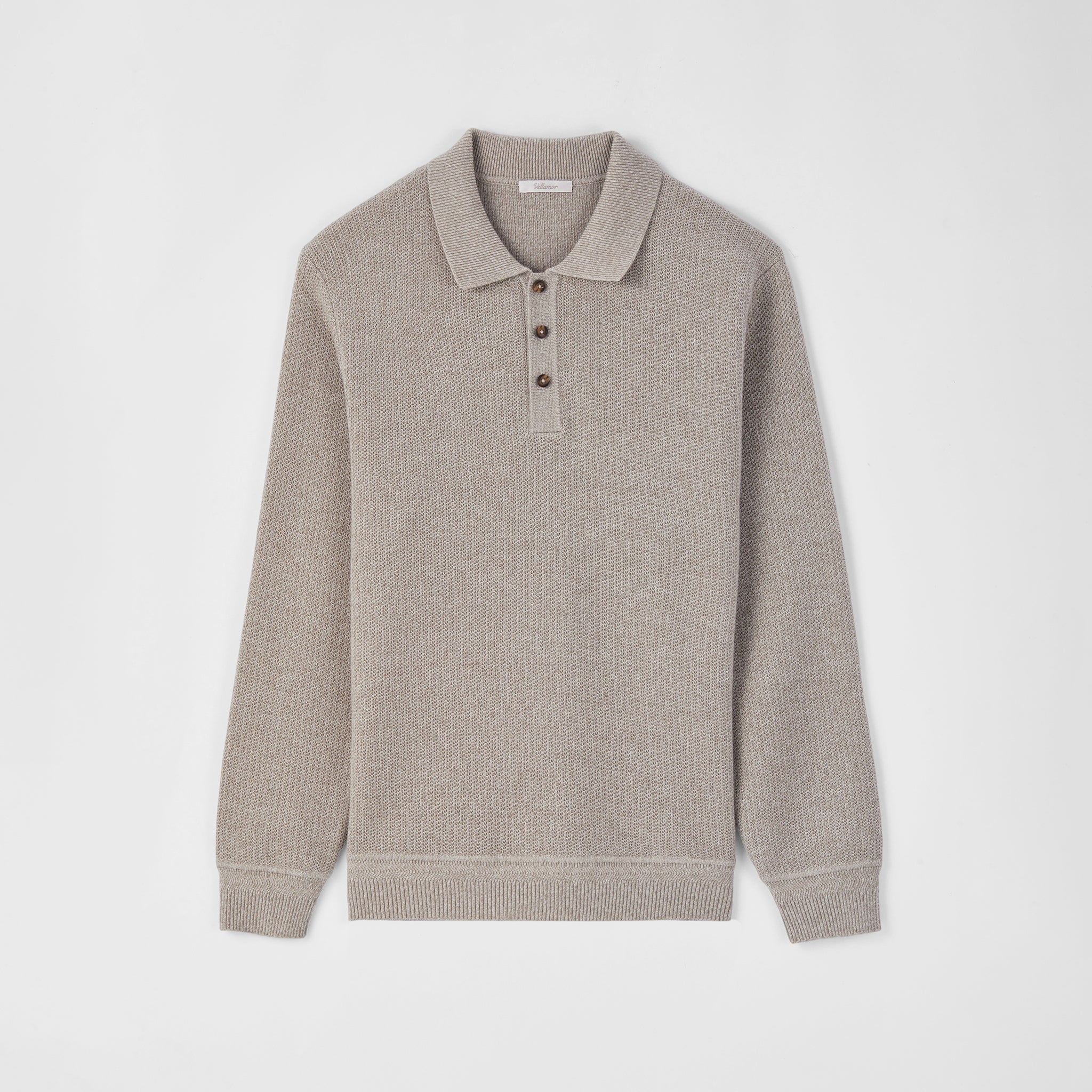 EaseLuxe Polo Sweater