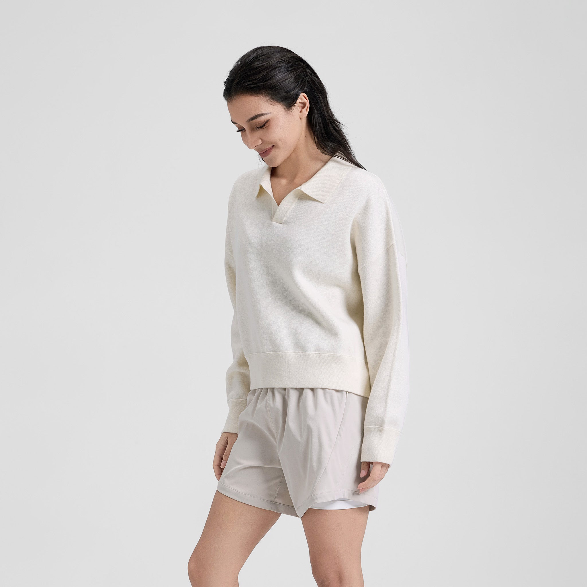 SoftForm Women Polo Sweater